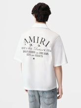 Amiri White Arts District Camp Shirt