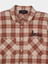 Amiri Chocolate Shotgun Flannel Shirt