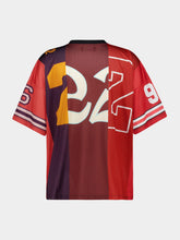 Amiri Red Oversized Spliced T-Shirt