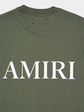 Amiri Dark Sage Core Logo T-Shirt