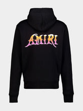 Amiri Black MA Surf Cotton Hooded Sweatshirt