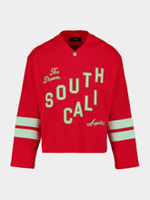 Amiri Ruby Red South Cali Football T-Shirt