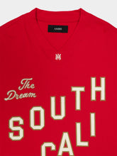 Amiri Ruby Red South Cali Football T-Shirt