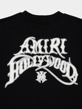 Amiri Black Hollywood Lightweight Jersey Skate T-Shirt
