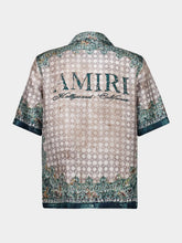 Amiri Bandana Bowling Shirt