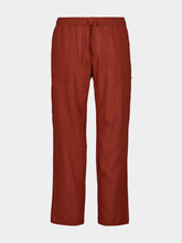 Spiritum Tulum Terracotta Organic Cotton Baggy Trousers