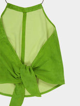Stouls Green Limoncello Rosie Leather Top