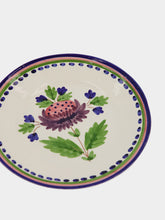 Casa Lopez Artichoke Ceramic Dessert Plate