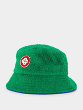 Green Towelling Bucket Hat