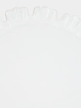 Astier de Villatte Large Chou Dinner Plate with Fifteen Petals