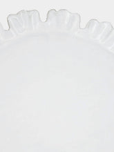 Astier de Villatte Large Chou Dinner Plate with Fifteen Petals