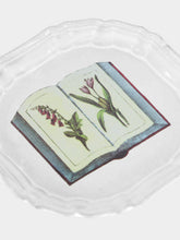 Astier de Villatte Small Floral Book Plate