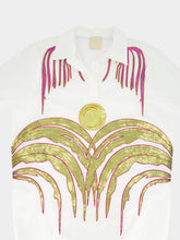 Paula Atena Embroidered Poplin Shirt