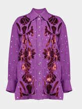 Paula Ateneu Sequins Embroidered Shirt
