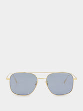 Cutler and Gross 18K Gold Aviator Sunglasses