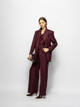 Paula Betania Purple Oversized Boxy Blazer