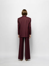 Paula Betania Purple Oversized Boxy Blazer