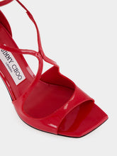 Jimmy Choo Azia 95 Ruby Red Patent Sandals