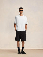 Ami Paris Ami De Coeur White Boxy Fit T-Shirt