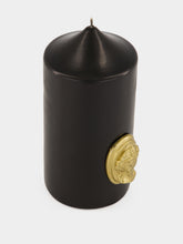 Trudon Black The Great Cameo Medium Pillar Candle
