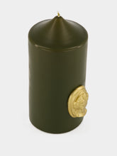 Trudon Khaki The Great Cameo Medium Pillar Candle