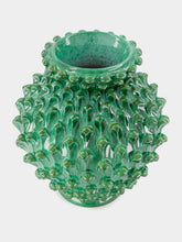 Ceramica ND Dolfi Green Pinecone Vase