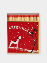 Archivist Winter Greetings Matchbox