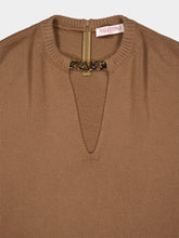 Valentino Garavani Chain-Detail Knitted Top