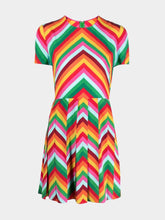 Valentino Garavani Pleated Silk-Crepe Mini Dress