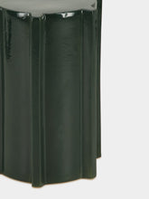 Serax Side Table Pawn Glazed Stoneware in Dark Green