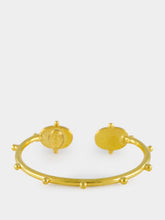 Gold Holis Bracelet with Amethyst