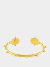 Sylvia Toledano Holis Gold and Pearl Open Bracelet