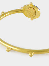 Sylvia Toledano Gold Holis Bracelet with Lapis Lazuli