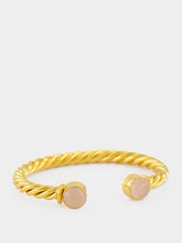 Sylvia Toledano Eros Pink Quartz Open Bracelet