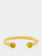 Sylvia Toledano Eros Yellow Onyx Open Bracelet