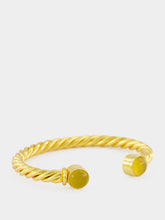 Sylvia Toledano Eros Yellow Onyx Open Bracelet