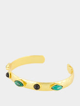 Sylvia Toledano Green and Black Sultane Stone Bracelet