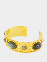 Sylvia Toledano Grey Byzantin Twisted Labradorite Bracelet