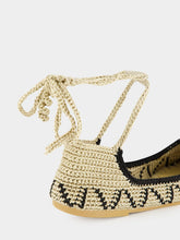 Kashura Peanut Brown High Crochet Ballerina