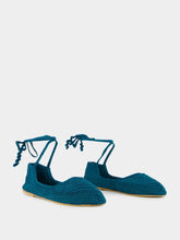 Kashura Blue High Crochet Ballerina