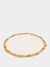 Les Ottomans Bamboo Charger Plate