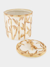 Les Ottomans Bamboo Ceramic Cookie Jar