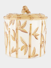 Les Ottomans Bamboo Ceramic Cookie Jar