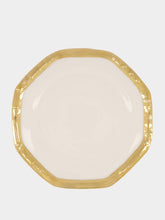 Les Ottomans Bamboo Gold Dessert Plate