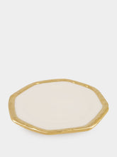 Les Ottomans Bamboo Gold Dessert Plate