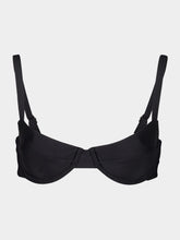 Matteau Black Balconette Bikini Top
