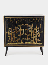 Les Ottomans Black Bamboo Cabinet