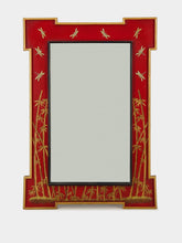 Les Ottomans Bamboo Red Mirror