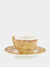 Les Ottomans Bamboo Ceramic Tea Cup