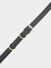 Givenchy Black Leather Voyou Belt